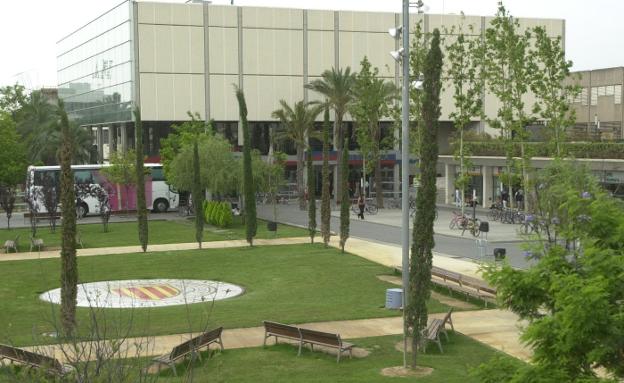 Ágora del campus de Vera de la Universitat Politècnica de València.