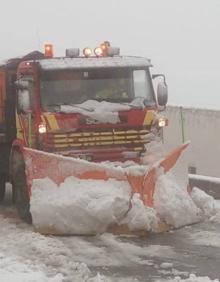 Imagen secundaria 2 - Temporal en la Comunitat | La nieve cae con intensidad en Castellón