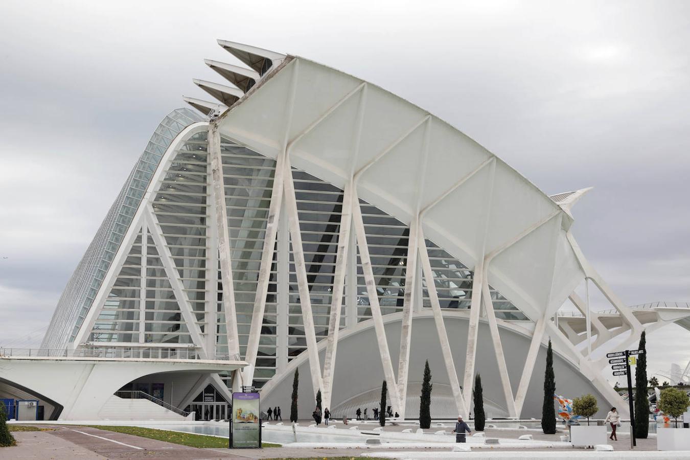 Fotos: Suciedad y falta de pintura afean la Ciudad de las Ciencias