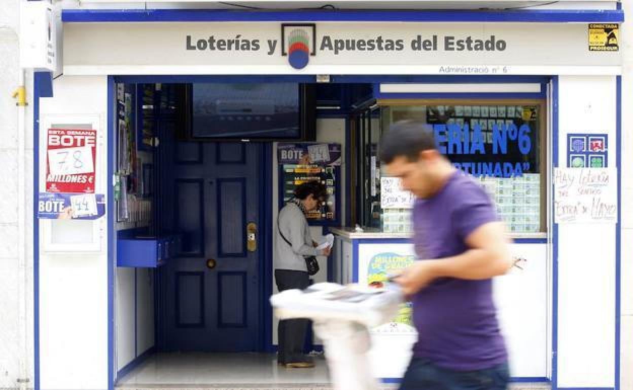 Administración de lotería.