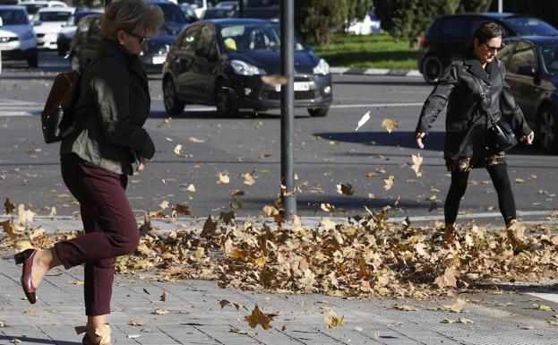 Rachas de viento en Valencia.