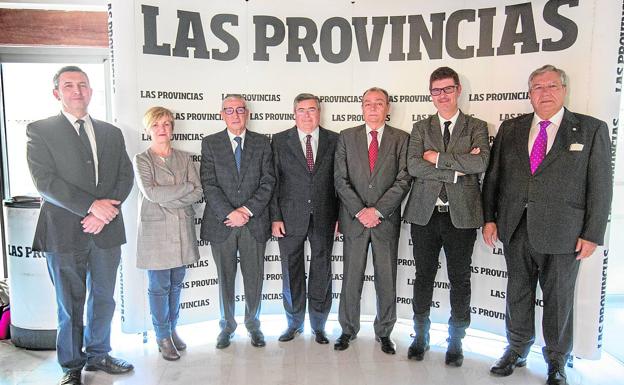 Vicente Lafuente, Marian Cano, Francisco Ramos, Gonzalo Zarranz, Salvador Navarro, Càndid Penalba y Manuel García Portillo.