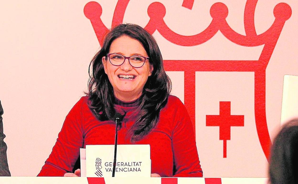 La vicepresidenta del Consell, Mónica Oltra. 