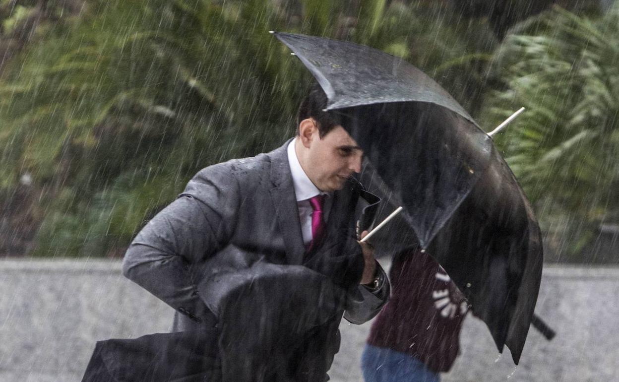 El viento y la lluvia serán los protagonistas de los próximos días en la Comunitat.