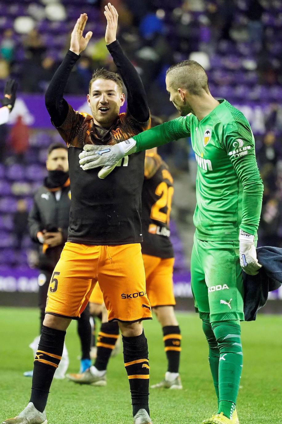 Fotos: El Valladolid-Valencia CF, en imágenes