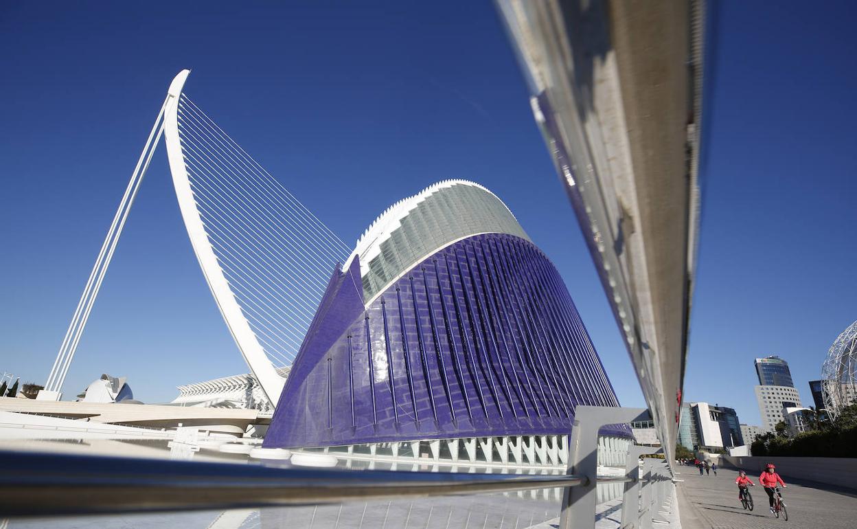 El Ágora de la Ciudad de las Artes y las Ciencias. 