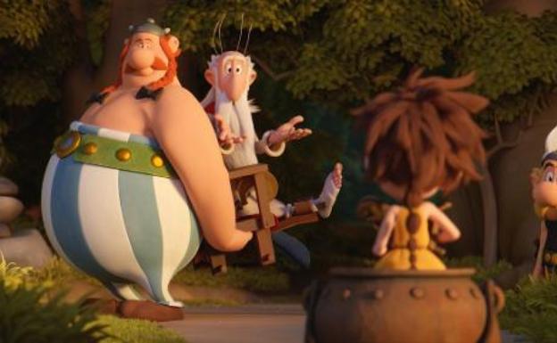 Este fin de semana se proyecta 'Astérix: El secreto de la poción mágica'.