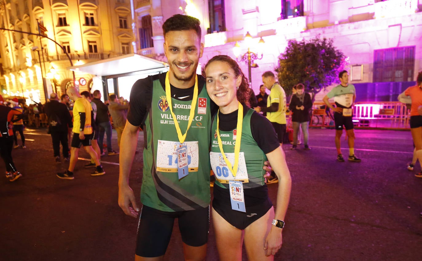 Corredores populares han despedido este lunes 30 el año 2019 con la carrera de San Silvestre de Valencia.