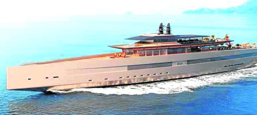 Proa afilada. La silueta del 'Art o Life' evoca, según sus diseñadores, las hechuras de las goletas holandesas del siglo XVI. Por ahora es solo un diseño del estudio Sinot Yacht Architecture & Design. Su silueta de 115 metros de eslora destaca por su afilada proa y su popa convertible. Si algún megarrico se anima a encargarlo, podrá presumir de navegar en uno de los barcos más exclusivos del planeta.