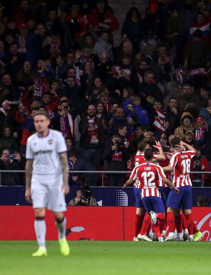 Las mejores imágenes del Atlético de Madrid-Levante UD.