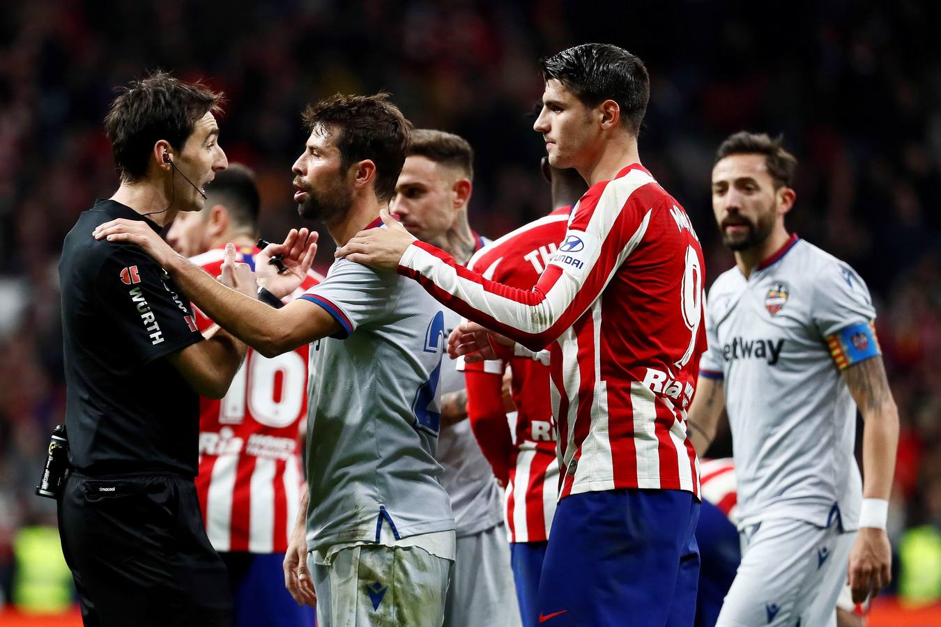 Las mejores imágenes del Atlético de Madrid-Levante UD.