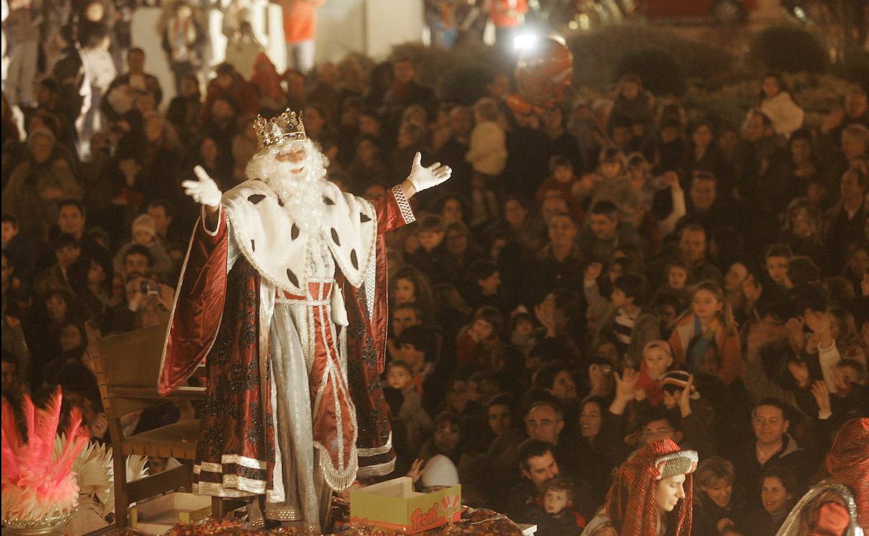 Cabalgata de Reyes en Valencia.