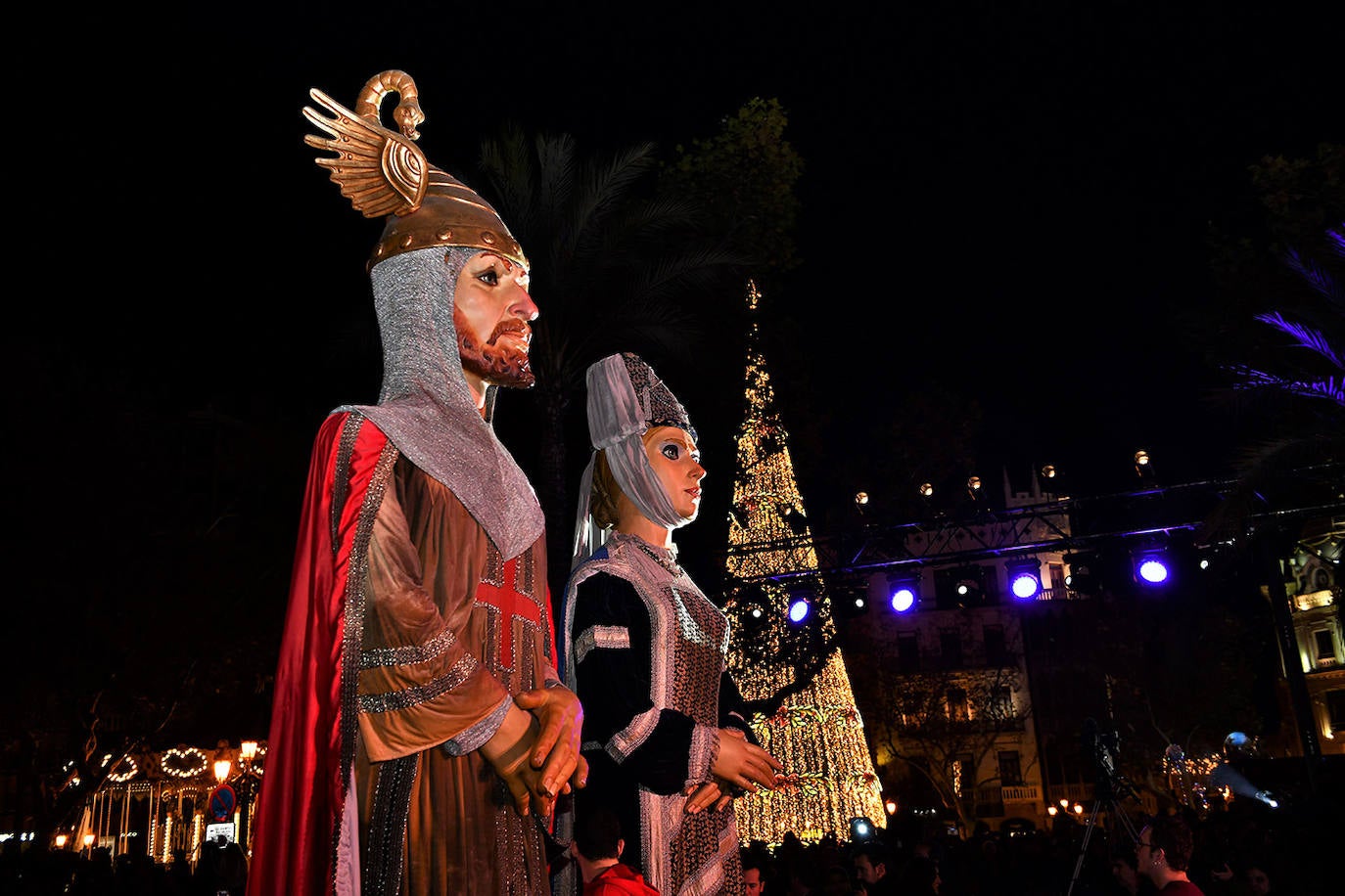 Cabalgata de los Reyes Magos en Valencia.