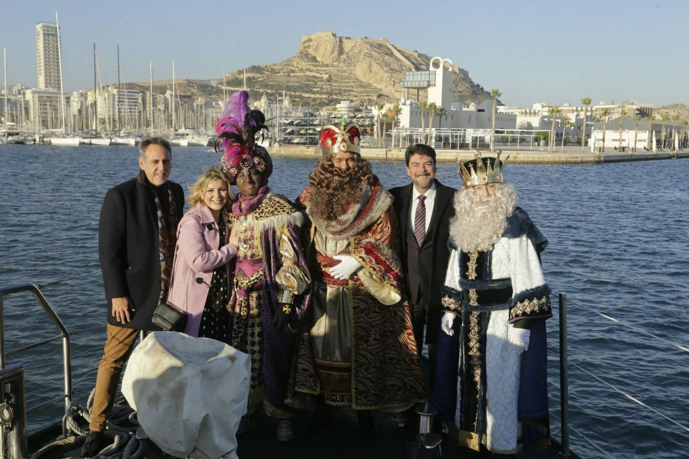 Cabalgata de Reyes en Alicante 2020.