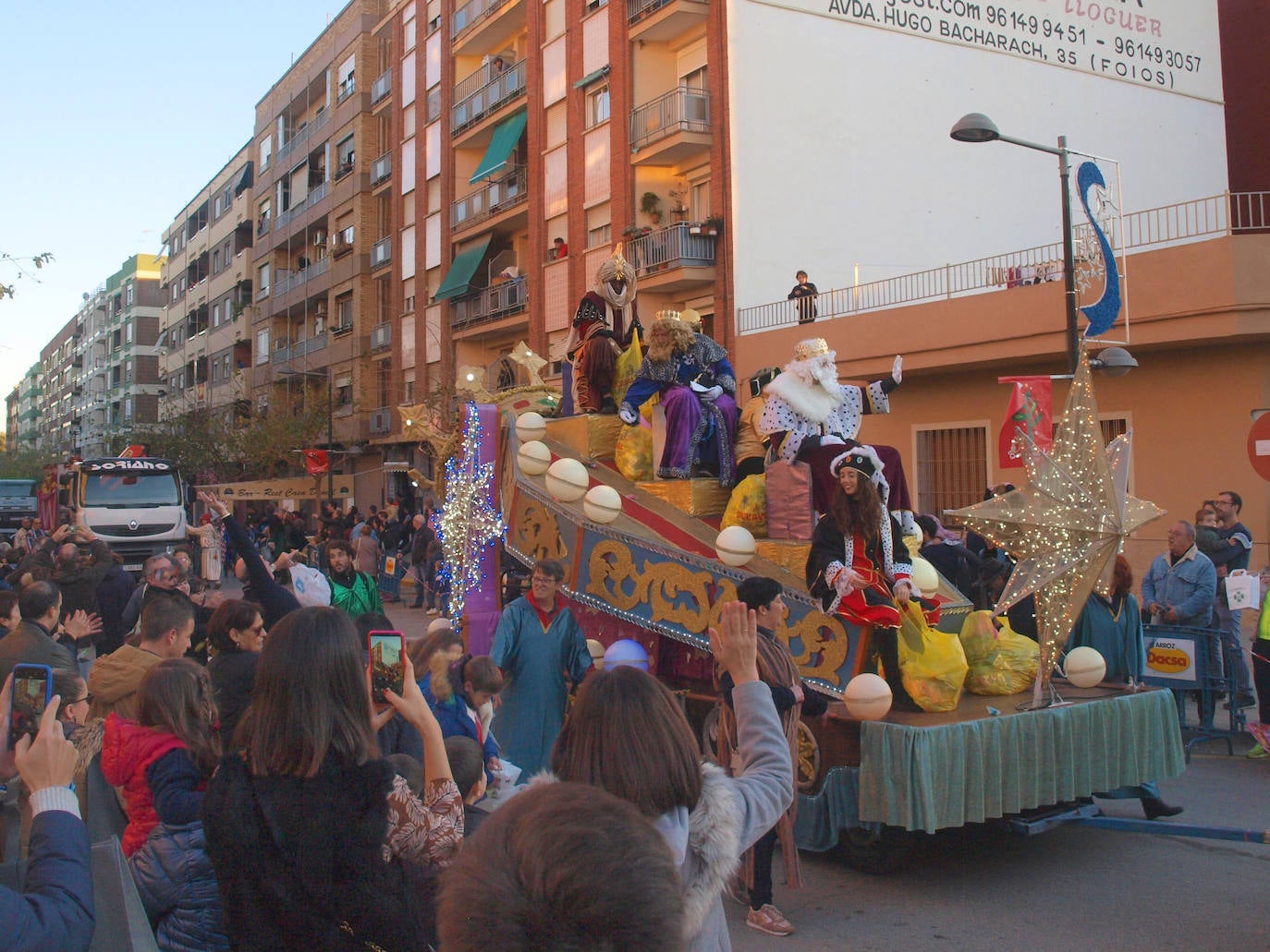 Cabalgata de Reyes en Foios 2020.