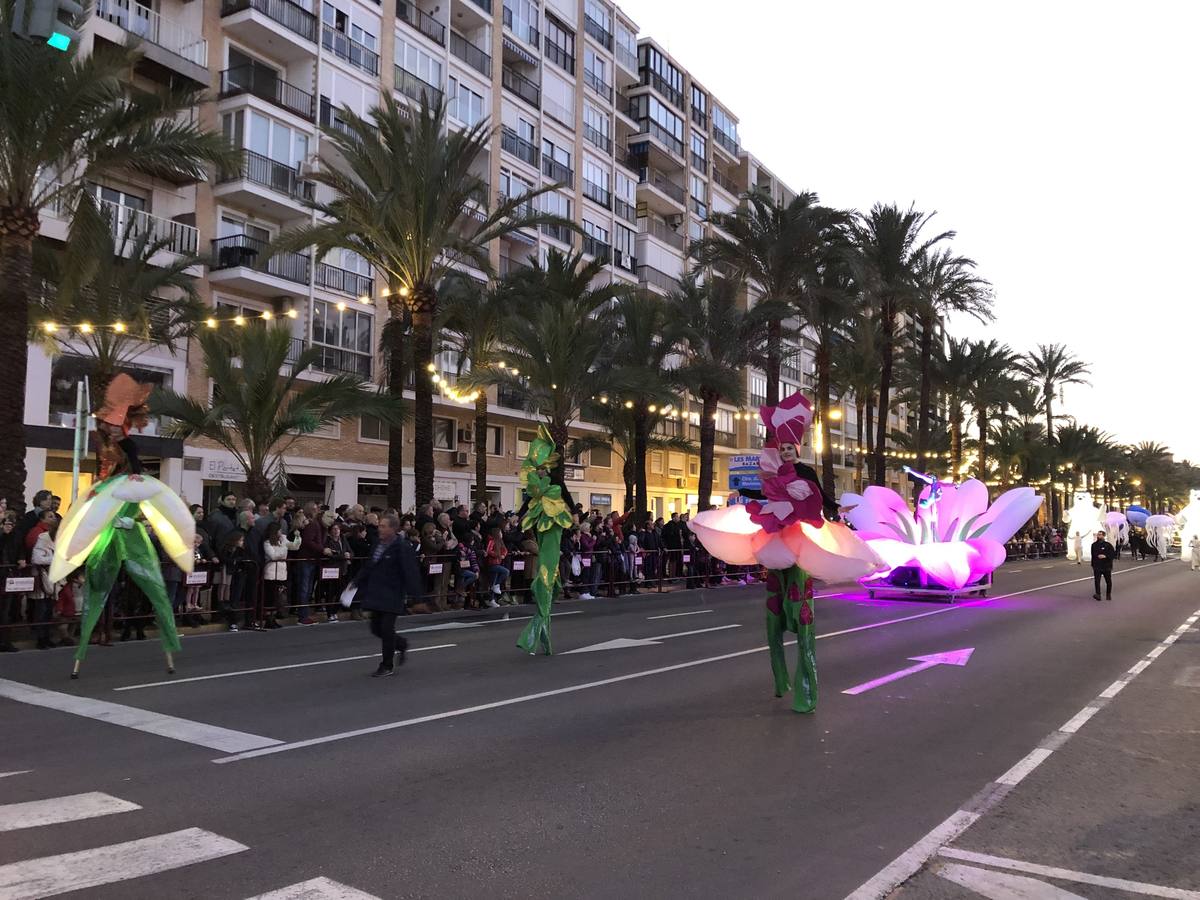 Cabalgata de los Reyes Magos en Dénia.