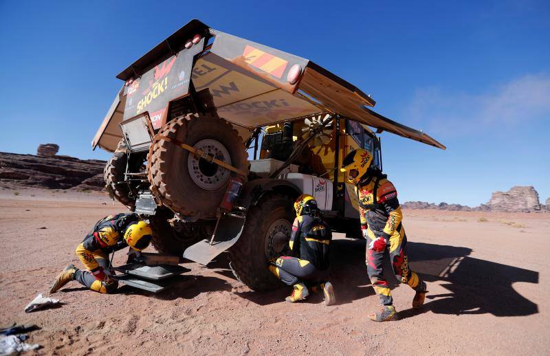 Fotos: Las mejores fotos del Dakar del 7 de enero de 2020