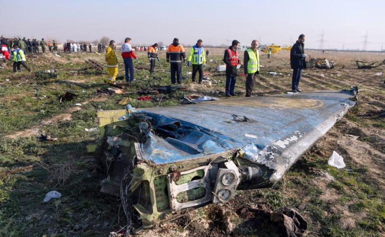 Ucrania cree que el avión siniestrado en Teherán pudo ser derribado por un misil de fabricación rusa