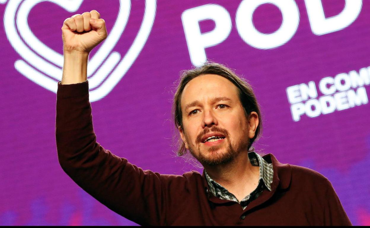 Pablo Iglesias, uno de los cuatro vicepresidentes del nuevo gobierno.