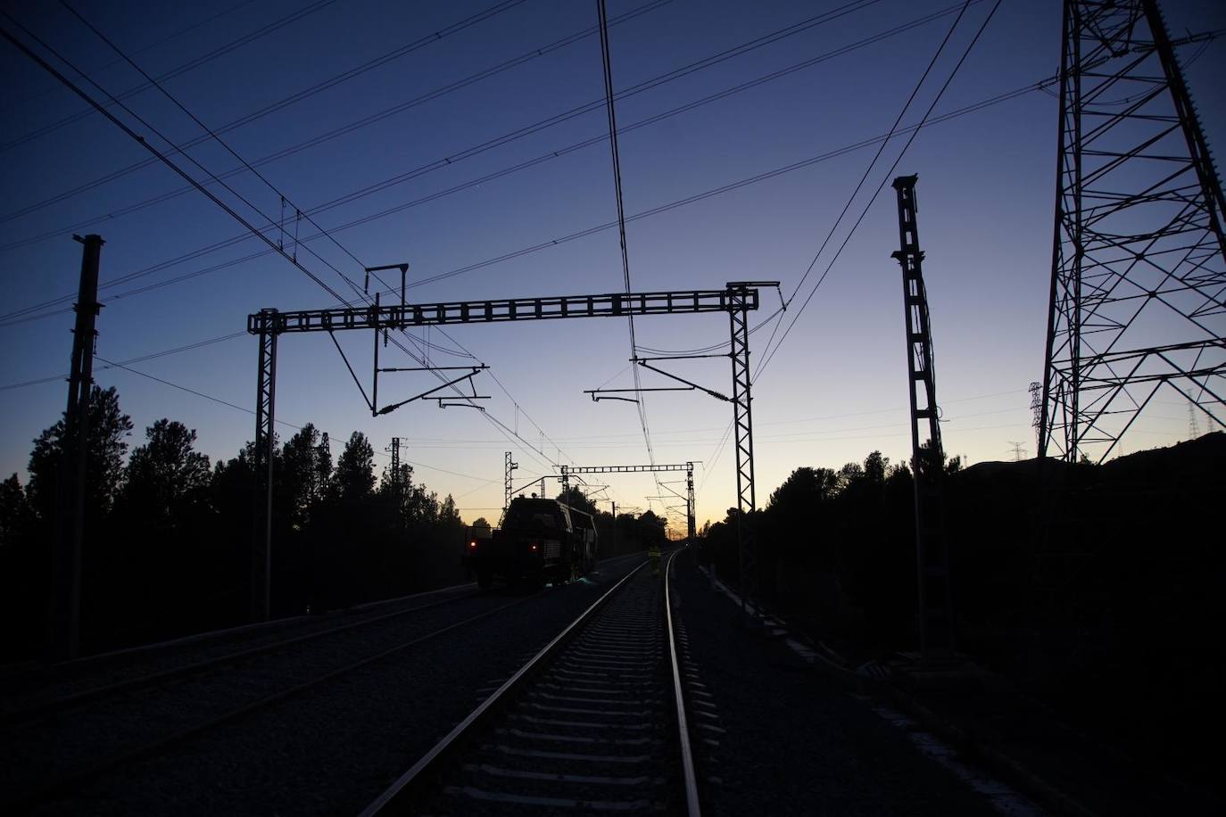 Fotos: Obras del tren Valencia-Barcelona en la variante de Vandellós