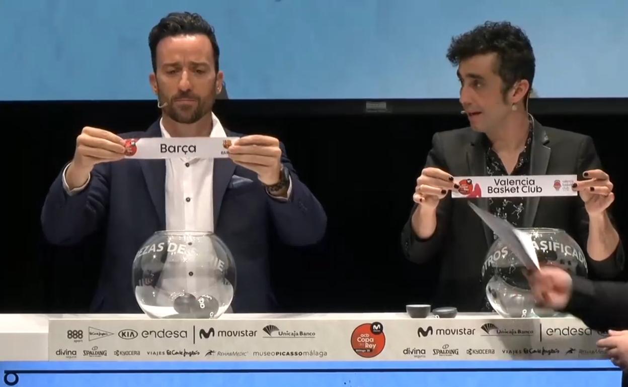 Pablo Puyol y Canco Rodríguez sacan los nombres del Barça y del Valencia Basket 