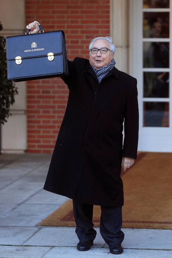 El ministro de Universidades, Manuel Castells.