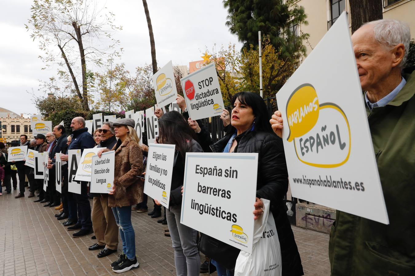 Protestas en Valencia.