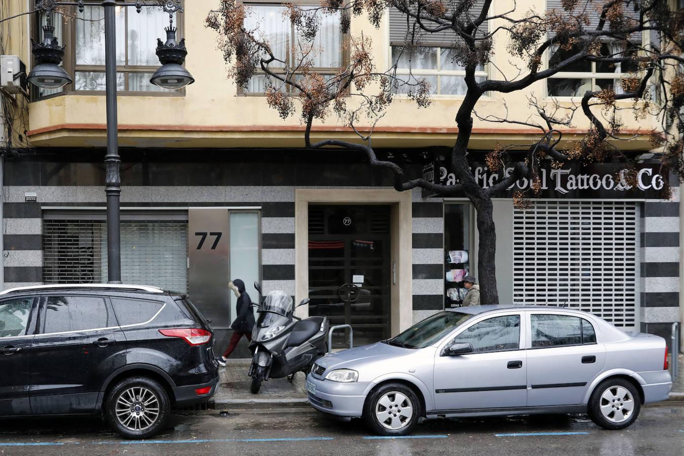 Fotos: Fuertes precipitaciones en la playa y el puerto de Valencia