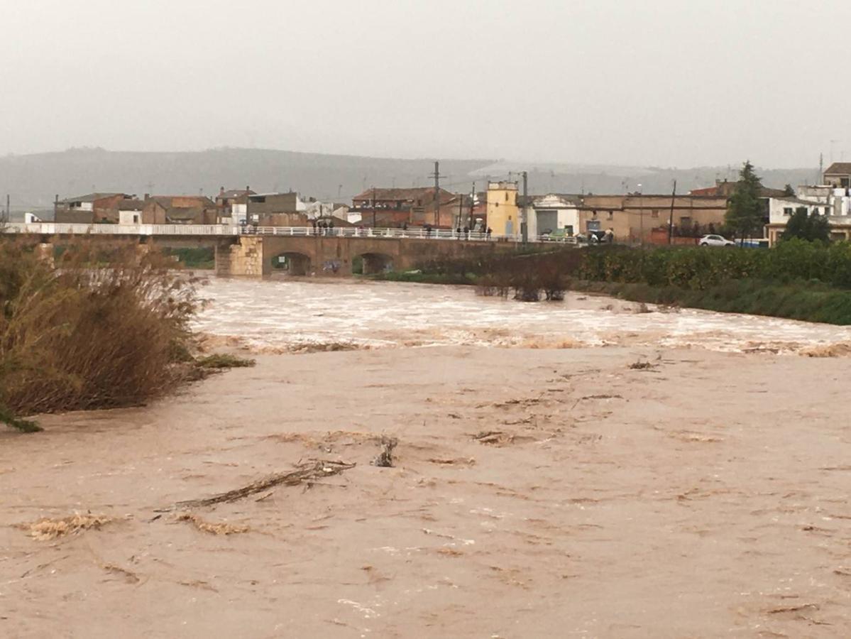 Río Sellent a su paso por Cárcer.