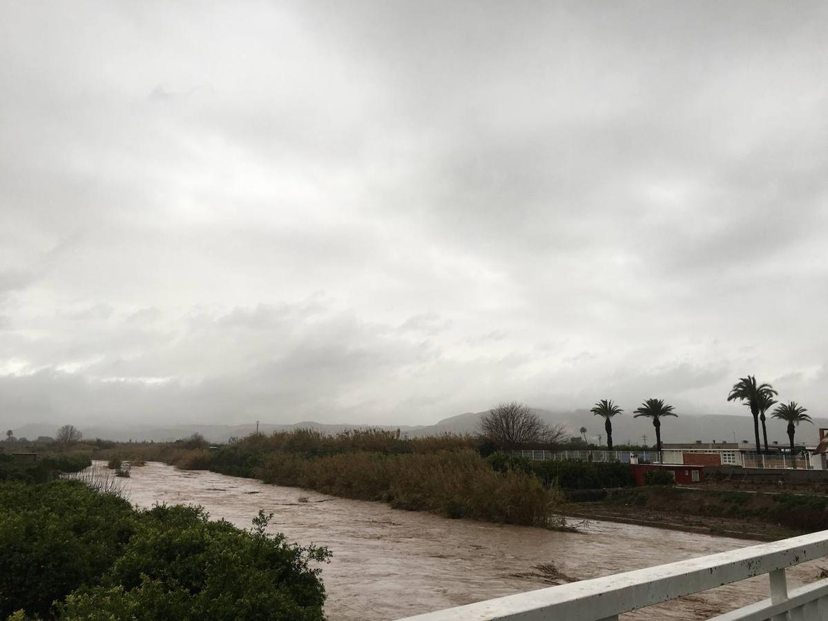 Río Sellent a su paso por Cárcer.