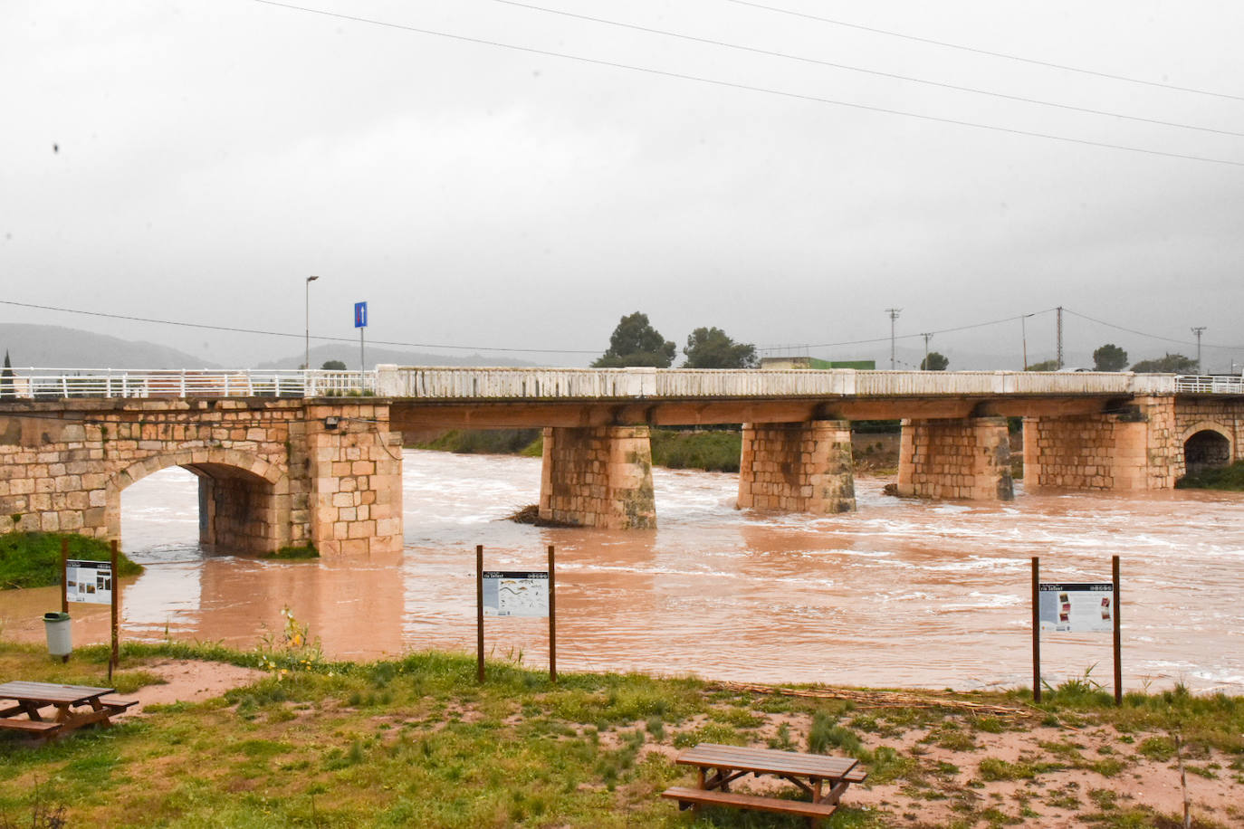 Río Sellent a su paso por Cárcer