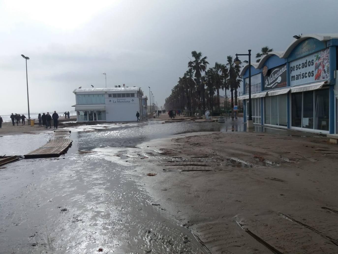 Paseo marítimo de Valencia