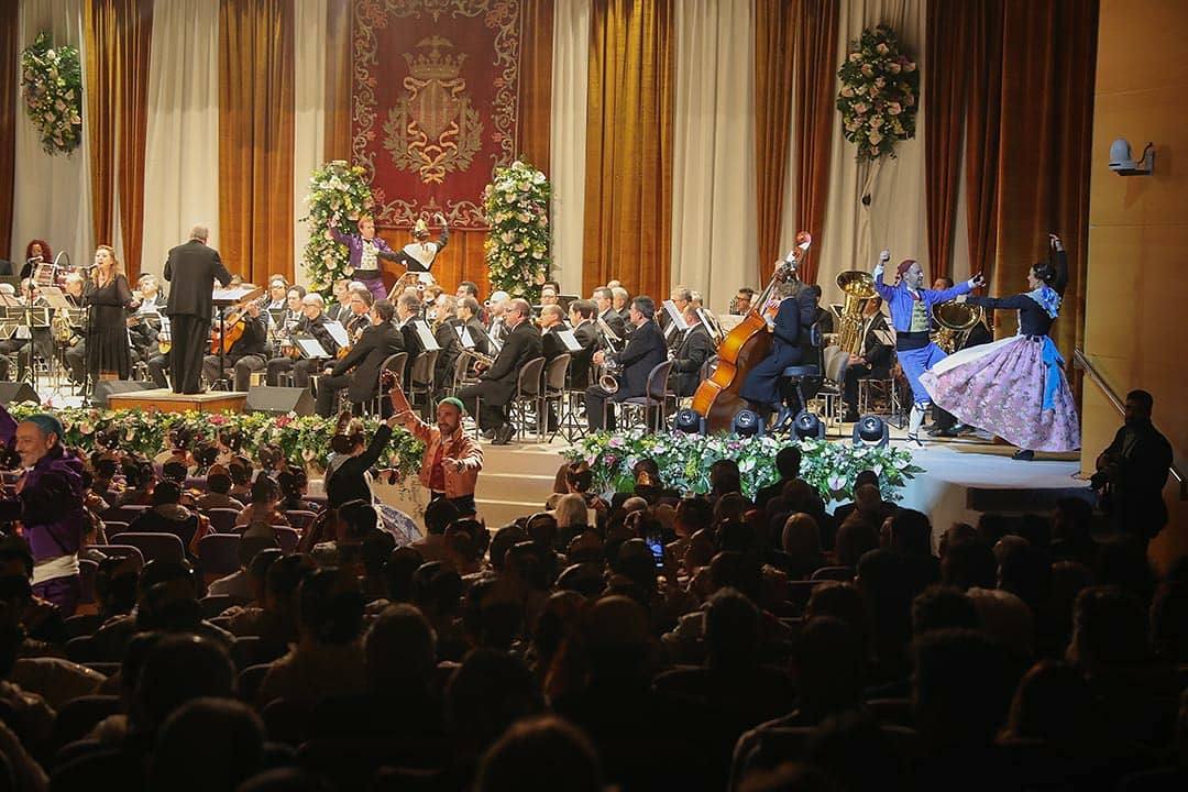 Exaltación de la fallera mayor de Valencia 2020: Consuelo Llobel. 