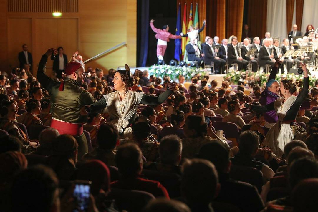 Exaltación de la fallera mayor de Valencia 2020: Consuelo Llobel. 