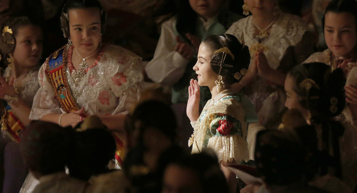 Exaltación de Carla García, fallera mayor infantil de Valencia 2020. 