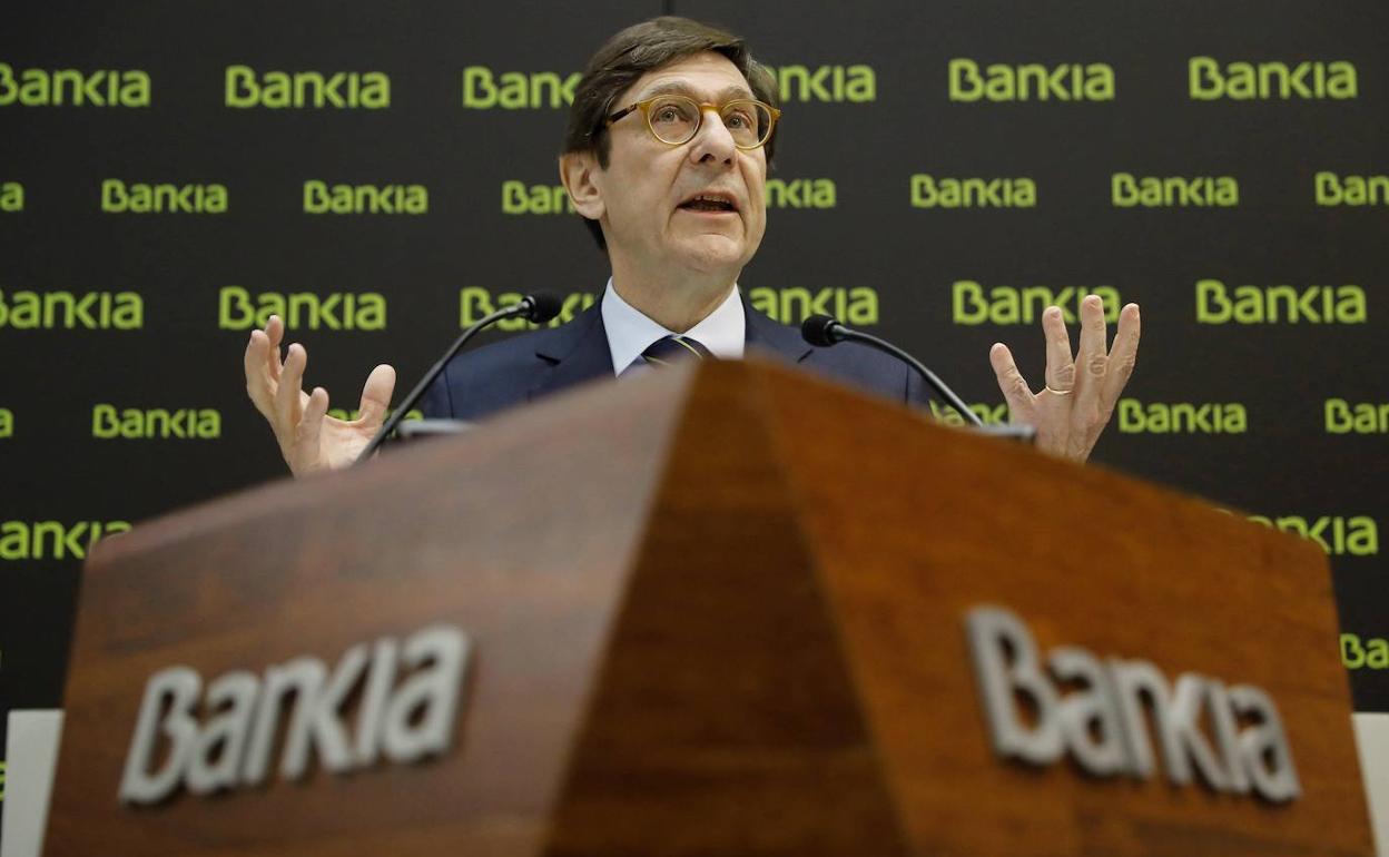 El presidente de Bankia, José Ignacio Goirigolzarri, en una imagen de archivo.