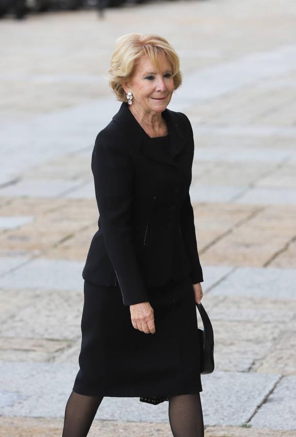 Esperanza Aguirre, expresidenta de la Comunidad de Madrid.