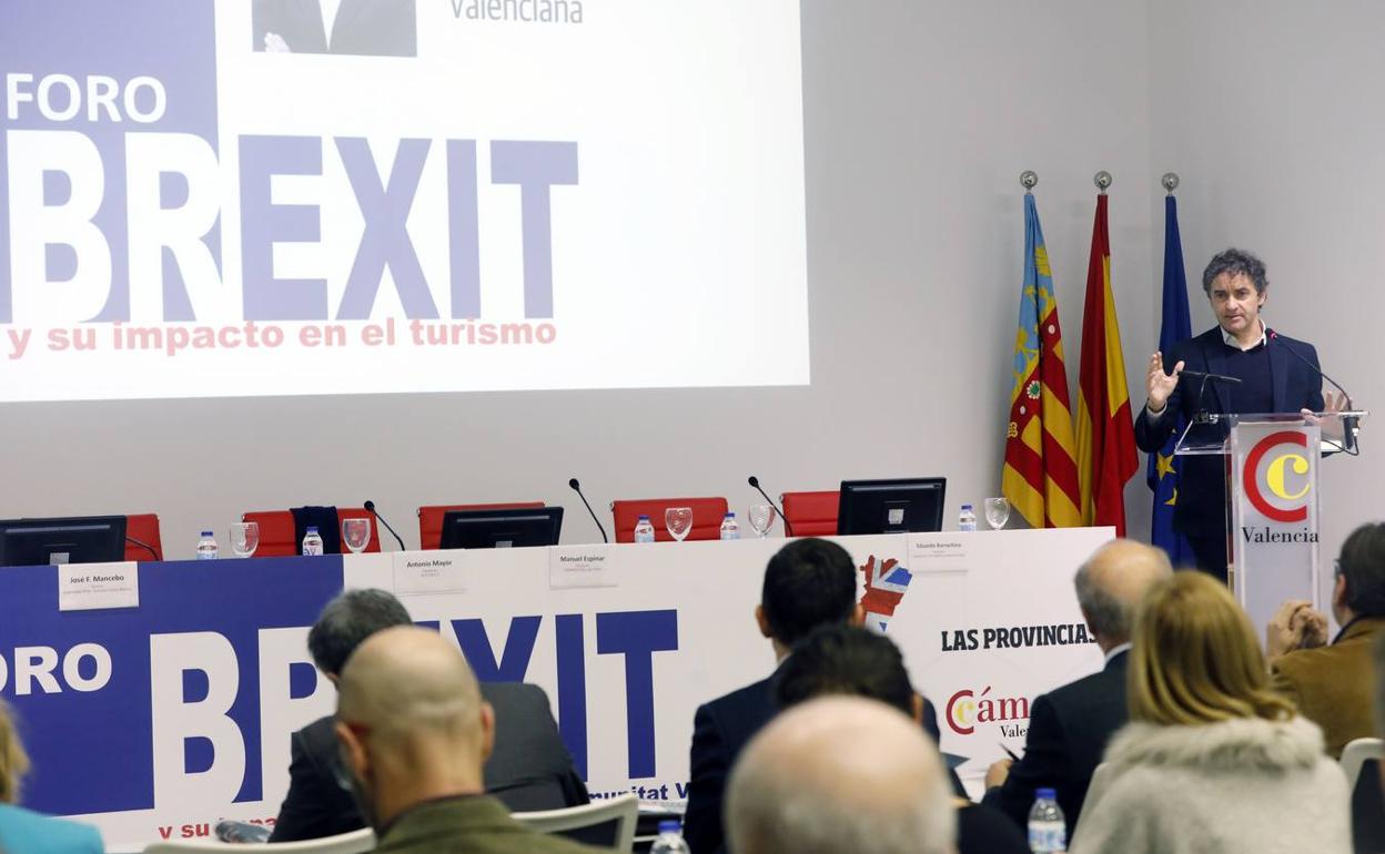 Un momento del Foro Brexit organizado por LAS PROVINCIAS. 