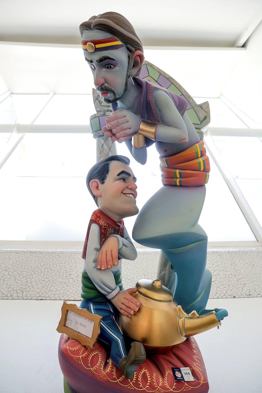 Exposición del ninot de las Fallas 2020.