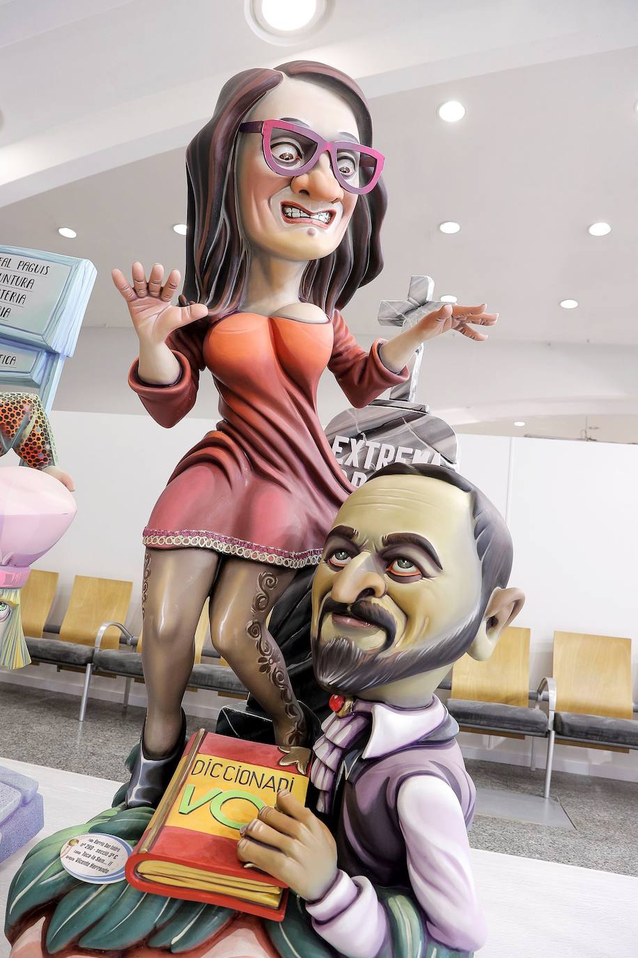 Exposición del ninot de las Fallas 2020.