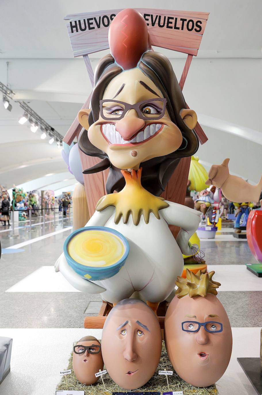 Exposición del ninot de las Fallas 2020.