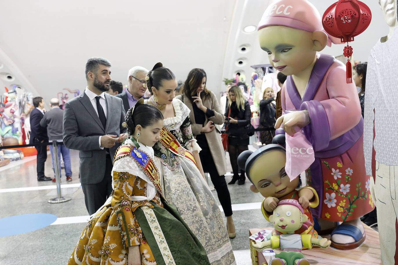 Exposición del ninot de las Fallas 2020.