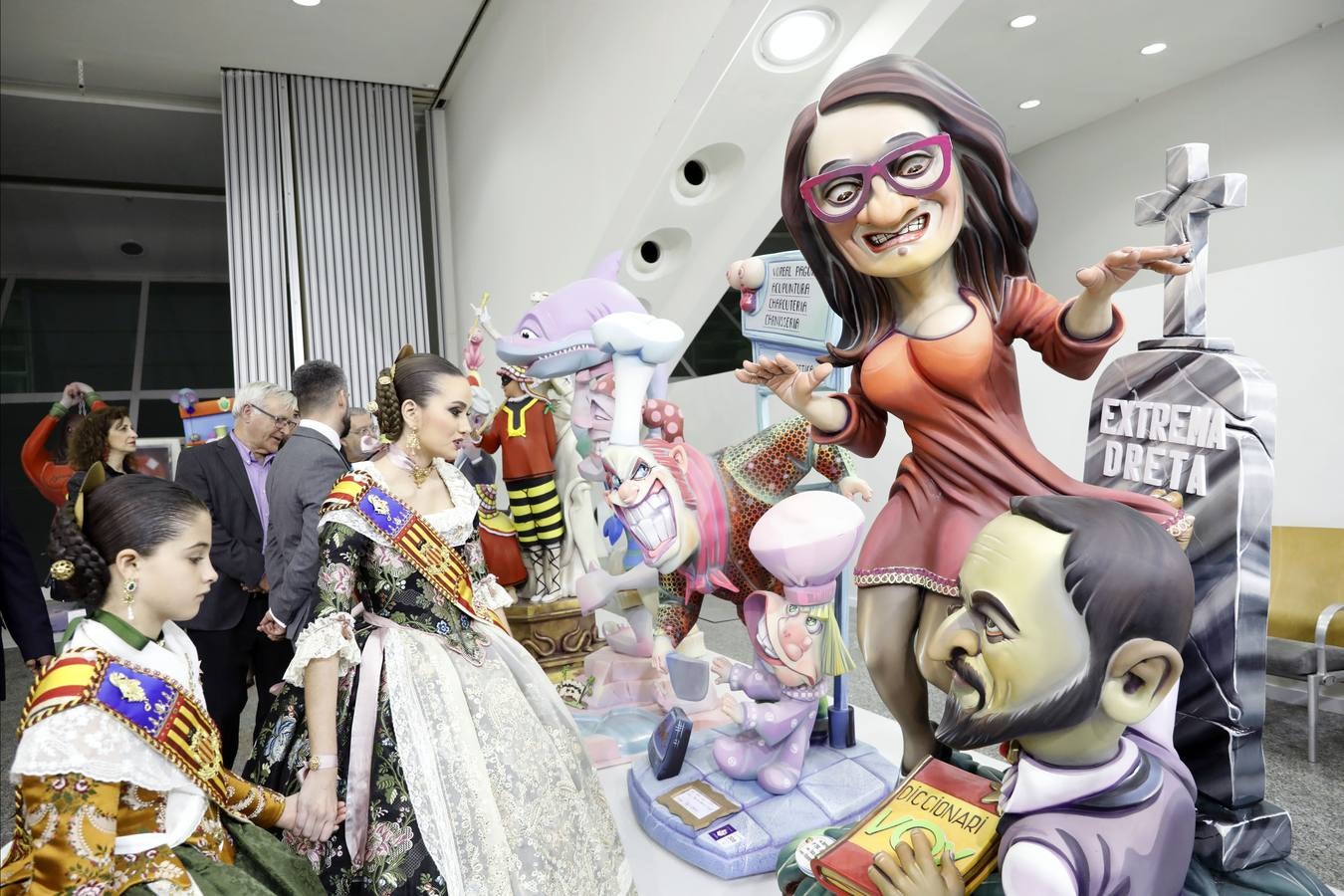 Exposición del ninot de las Fallas 2020.