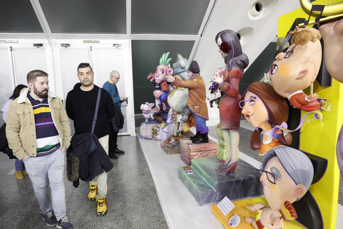 Exposición del ninot de las Fallas 2020.