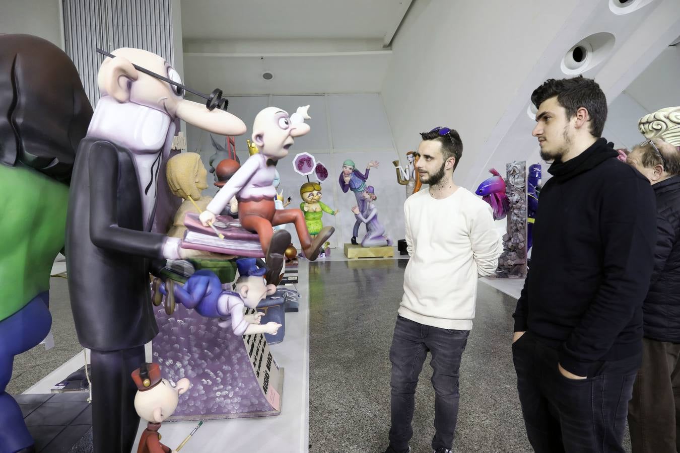 Exposición del ninot de las Fallas 2020.