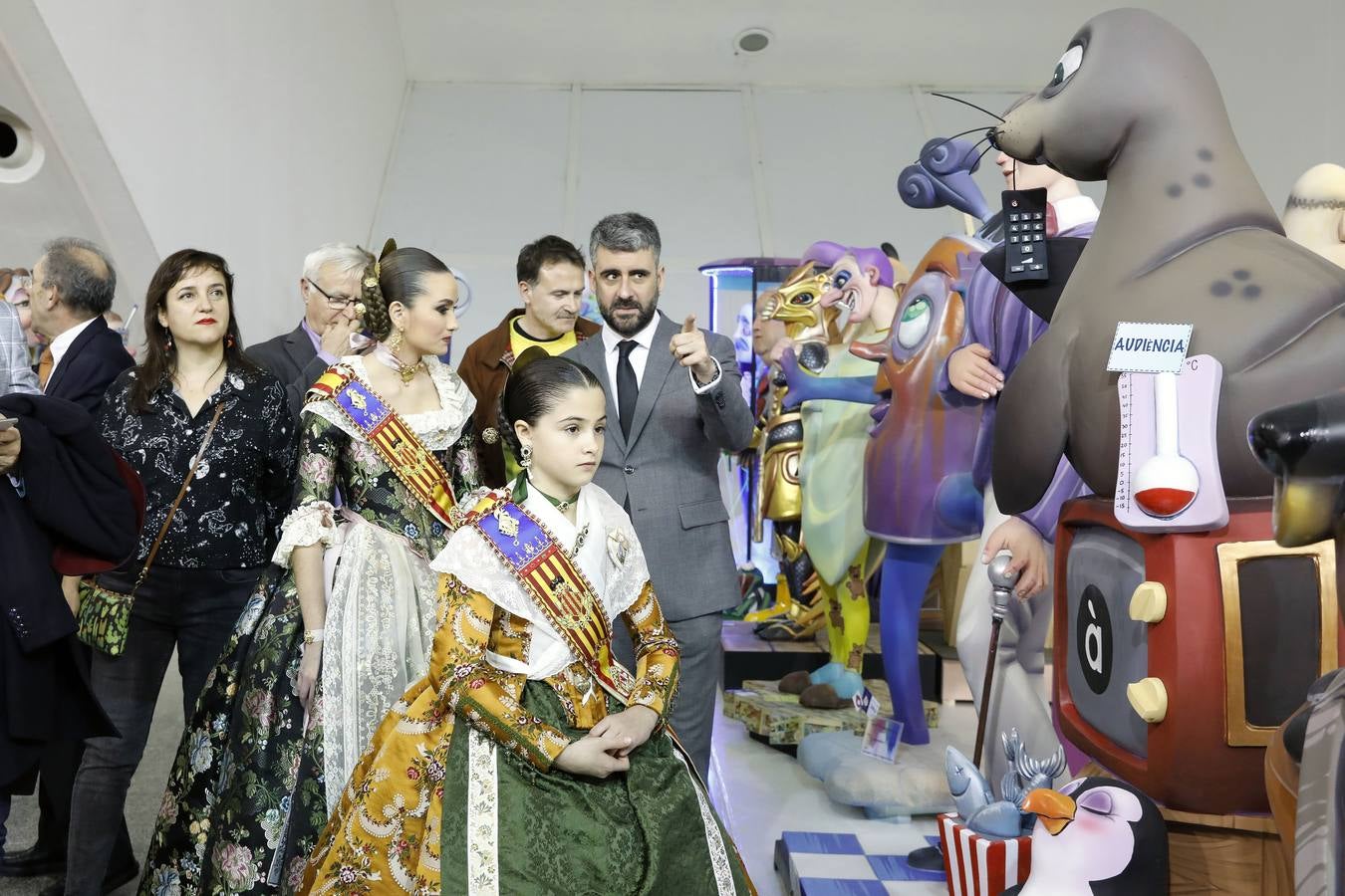 Exposición del ninot de las Fallas 2020.