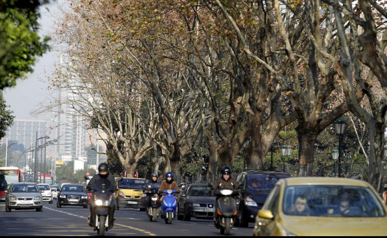 Gran Vía Fernando el Católico de Valencia.