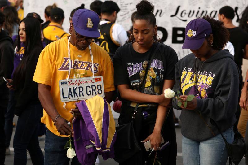 Fotos: El homenaje de los Lakers a Kobe Bryant: nunca se había visto nada igual