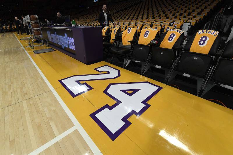 Fotos: El homenaje de los Lakers a Kobe Bryant: nunca se había visto nada igual