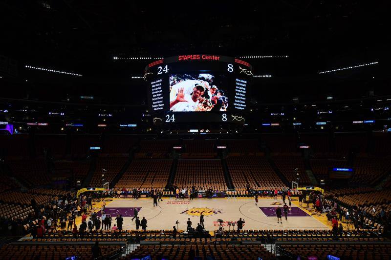 Fotos: El homenaje de los Lakers a Kobe Bryant: nunca se había visto nada igual